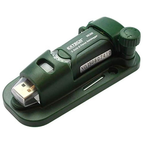 VB300 3-Axis G-Force USB Datalogger With 18 G Range, 0.00625 G Resolution, 0.5 G Accuracy, USB Interface For Setup And Data