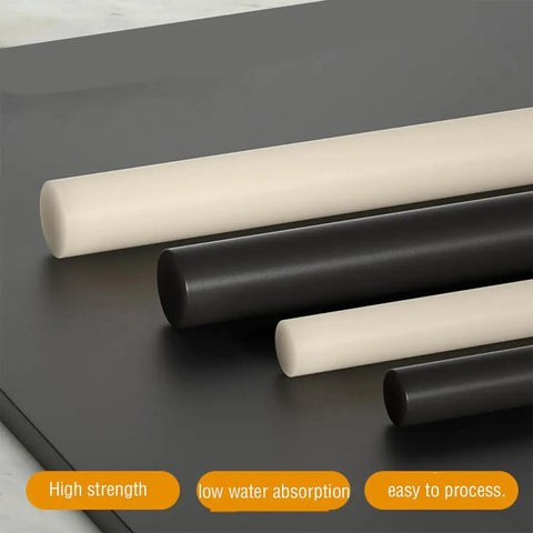 Black ABS Plastic Round Rods 5mm X 1m High Strength Modeling Bar For DIY Projects Prototyping And Crafts With Tough As Nails Smooth Surface