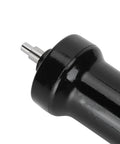 Close-up of the Pro Watch Crystal Removal Air Pump Tool With 5 Nozzles And Button Opener, focusing on compact black handle and nozzle.