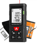 Solid Workhorse Laser Distance Meter With Zero Sweat Measurements Up To Three Twenty Eight Feet And Hella Accurate Plus Two Mm Precision for easy room scans.