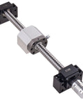 Rock Solid SFU1605 RM1605 Ball Screw Kit 16mm By 600mm With Metal Deflector Nut BK BF12 CNC Machined Ends