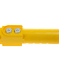 Heavy Duty Yellow Crane Pendant Control Box With Rainproof Push Buttons For Hoist Up Down Switching, durable ABS material, compact design.
