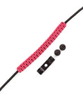 Braided Adjustable Archery Bow Wrist Sling With Aluminum Mounts For Compound Bow And Crossbow Pink Nylon Rope Wrist Strap Go To Shock Absorber