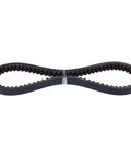 Go Kart Drive Belt 203592A 203592 203592B 203592C Compatible With Comet 30 Series 203589 Manco 5959 Kartco 7628 Replacement Belt For Go Karts Durable For Rugged Go Kart Use. black toothed drive belt, wrapped and folded