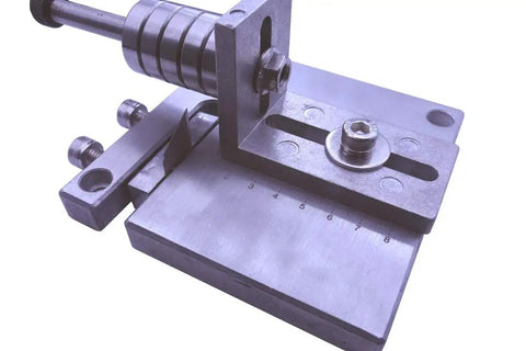 Leather Strap Cutter Machine Pro Grade Heavy Duty Aluminum Alloy Belt Cutting Tool for thick hard leather up to 60mm wide.