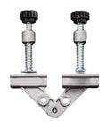 Hella Tough Adjustable Welding Fixture Clamp With 180 Degree Rotation And 1 To 40mm Clamping Range, die cast aluminum jaws for secure holding.