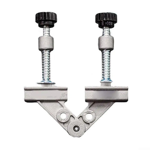 Hella Tough Adjustable Welding Fixture Clamp With 180 Degree Rotation And 1 To 40mm Clamping Range, die cast aluminum jaws for secure holding.