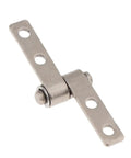 0.1N.m Torque Friction Positioning Hinge 19mm Length Left Side Ideal For Cabinets And Doors, smooth adjustable pivot, metal finish