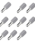 Metal pin rubber sleeve holders for Heavy Duty Shelf Brackets With Non Slip Glass Plate Supports And Metal Pin Rubber Sleeve Holders Wall Mount