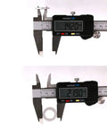 Digital caliper measuring Oil Crush Washers And Drain Plug Gaskets Replacement 15 Pack For Honda Accord Civic 94109-20000.