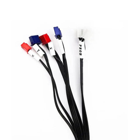 Sturdy Wire Harness For Laser Engravers Built Dope For Seamless Plug And Play Upgraded Replacement Cable Compatible With 20W 400X410Mm Cutters with labeled connectors.