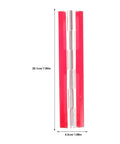 Self Adhesive Piano Hinge Clear Folding Long Hinge for Boxes Furniture Cabinets 20.1cm length 4.3cm width easy install