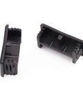 Plastic Strut Channel End Caps For Unistrut 1.625 By 0.875 Inches Black PVC Protective Cover