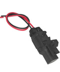 Nissan Ambient Air Temperature Sensor With Pigtail Harness Direct OEM Replacement For 350Z Altima GTR Infiniti QX50 And More Fits 2003 Through 2022 Nissan Models 27722-3VA0A Compatible black sensor with red and black pigtail wires