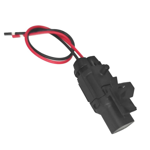 Nissan Ambient Air Temperature Sensor With Pigtail Harness Direct OEM Replacement For 350Z Altima GTR Infiniti QX50 And More Fits 2003 Through 2022 Nissan Models 27722-3VA0A Compatible black sensor with red and black pigtail wires
