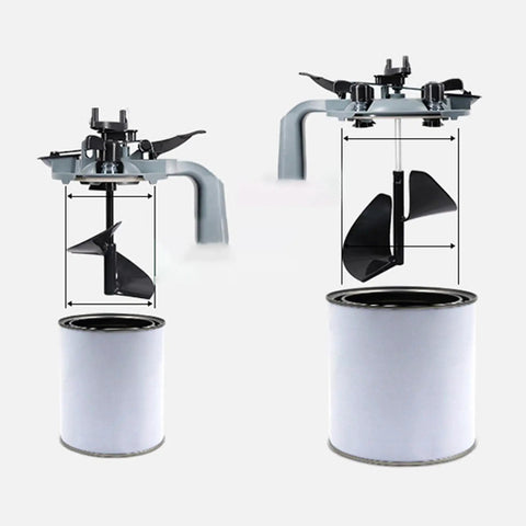 Paint Mixing Lid With Universal Bearing Spindle For Easy Stirring, Leakproof Seal, Wear Resistant Cover Fits 1L And 4L Containers