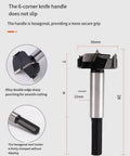 35mm hinge drilling guide with 6-corner knife handle and double-edge sharp blade for fast, accurate 35mm hinge installations.