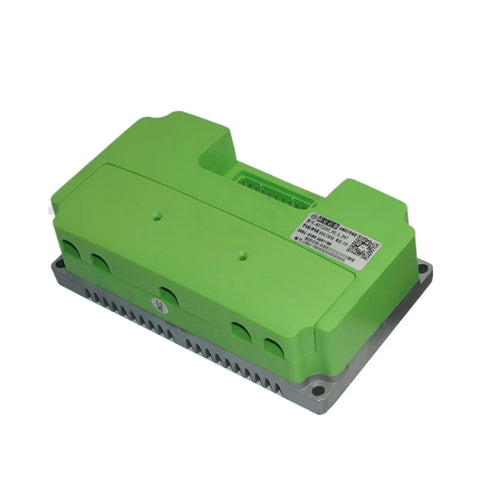 Heavy Duty Nd72260 Electric Motorcycle Controller 260A Bldc Programmable With Usb Cable For 1.5 To 3 Kw Motor, green design.