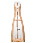 Adjustable Detachable Glass Cold Brew Drip Tower For Crafting Legit Smooth Iced Coffee And Refreshing Loose Leaf Tea With Reusable Fine Mesh Filter To Skip The Bitter Aftertaste, glass and bamboo construction.