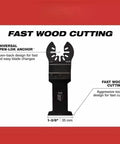20 Pc Titanium Enhanced Bi Metal Oscillating Multi Tool Blade Kit For 49 10 9920 Beefy Blades fast wood cutting blade