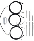 Premium Nylon Fuel Line Replacement Kit For Chevy Tahoe Suburban Avalanche And GMC Yukon XL 1500 2500 Models Fits 2000 Through 2004 Years Direct Swap Build To Stop Leaks Fast, coiled nylon lines with fittings