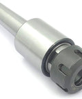 Pro Grade ER Collet Revolving Live Center For Lathes With MT3 Shank And ER25 Head, Double Bearings, Hardened Tool Steel Build, 44mm Body