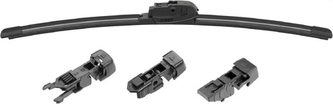 24 Inch Beefy Beam Windshield Wiper Blade With Click On Adapter for easy installation and three interchangeable adapters.