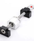 Hella Accurate C5 SFU1605 Ballscrew Kit Featuring Heavy Duty End Machined Components And Dual Nut Housing In Classic BK BF Blocks, 1500mm.
