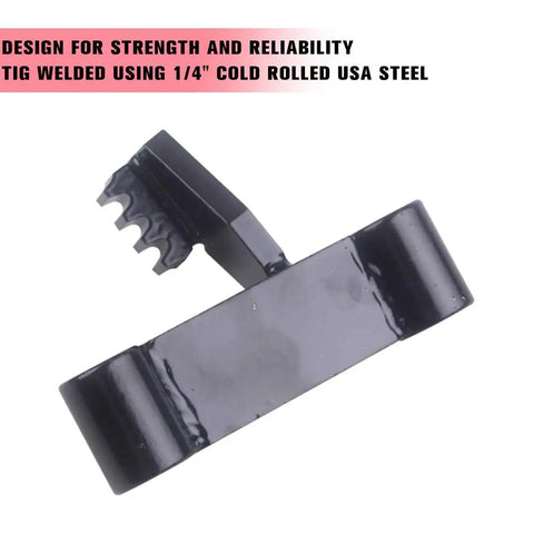 LS Flywheel Locking Tool For GM Rear Wheel Drive V8 Engines in TIG welded 1/4-inch cold rolled USA steel