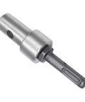 Garden Auger Drill Adapter For Impact Driver With Round Shank SDS Plus To One Half Inch Thread Keyless Chuck 304 Stainless Steel