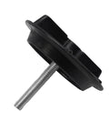 Side view of Beefed Up Direct Replacement Spare Wheel Tie Down Bolt Retainer Clip For Hyundai And Kia 2001 To 2013 Models Heavy Duty Spare Tire Hold Down Clamp Durable OEM Part Easy Install