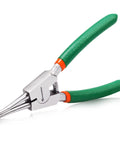 5 Inch Circlip Pliers For External Snap Rings 0.06 Inch Tip Diameter Straight Jaw Retaining Ring Pliers For Easy Ring Removal And Installation