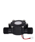 Get Your Flow Going Mini 12V DC Hydroelectric Water Power Generator Kit front view black turbine with connectors