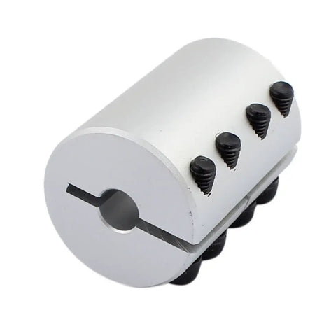 8Mm To 14Mm Shaft Coupling Aluminum Alloy 45Mm Length 32Mm Diameter Screw Type Clamp Joint For 3D Printer CNC Machine Encoder DIY