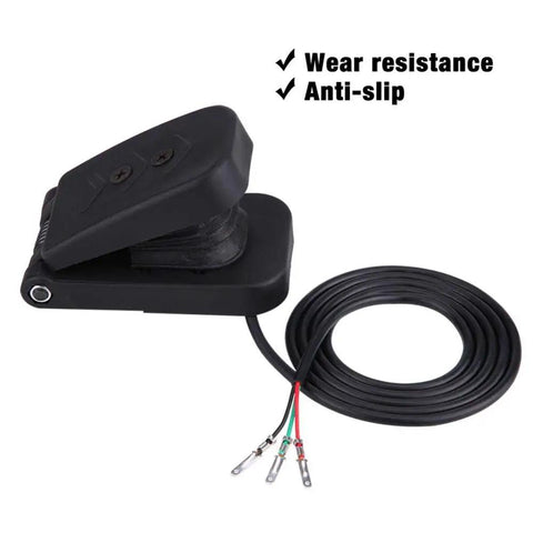 Universal Motorcycle Pedal Rubber Cover For Foot Accelerator And Throttle Durable Grippy Pedal Pad for ATVs and Scooters