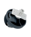 Front Wheel Caster Replacement For Omni And Roborock Robot Vacuum Cleaners showing snap-in design and PVC material