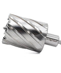 Oscarbide annular cutter with Weldon shank, 1-15/16 in diameter, 2 in depth of cut