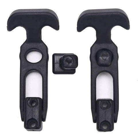 Rugged Flexible T Handle Rubber Draw Latch For Coolers Boats Golf Carts Tool Boxes Off Road Rigs Farm Machinery And Engineering Hoods Weatherproof UV Protected Easy Snap Install 2 Pack With 12 Screws