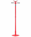 Underhoist Support Stand 1653 Lb Capacity With Adjustable Height From 54.02 Inches To 83.86 Inches, Bearing Mounted Spin Handle, Self Locking