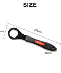 36mm Box End Wrench For Removing Vintage Bicycle Bottom Bracket Cups And Bearings, Premium 50 Medium Carbon Steel Tool