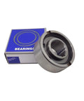 Engineered Backstop One Way Overrunning Clutch And Wedge Reversing Bearing for robust textile machinery in a sturdy steel housing.