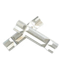 Aluminum Vise Jaw Protective Covers Set for bench vises, showing interlocking design, durable for woodworking and metalworking