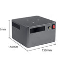 Kick Your Soldering Game Up With This Portable Fume Extractor Packing Triple Layer Filters And A Snazzy Adjustable Arm For Clean Shop Air And Happy DIY Crews - compact black fume extractor.