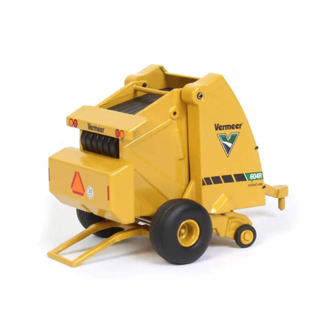 604R Round Hay Baler Diecast Model With Hay Bale One Sixty Fourth Scale For Collectors, rear view detailing