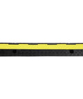 5 Pack Dual Channel Rubber Cable Protector Ramp Beefy For Indoor Outdoor Use Heavy Duty Hose And Wire Cover 12000 Lbs Per Axle Capacity