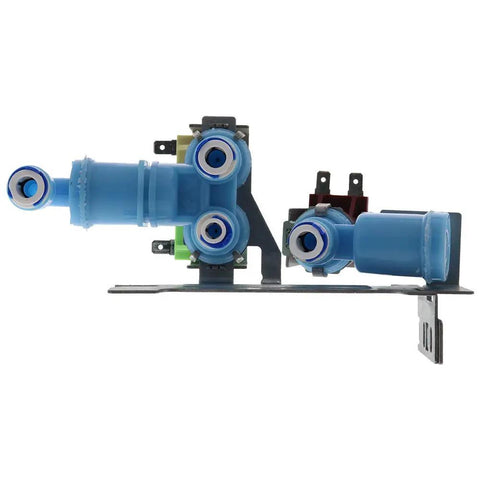 Inlet Valve Replacement For Frigidaire Refrigerator 242252702 AP5671757 PS7784018 OEM Grade product showing blue valve components