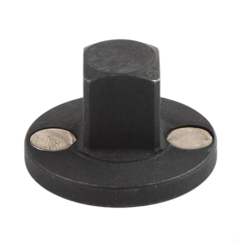 Low Profile Impact Driver Socket Adapter Set Made From Super Tough Heat Treated Steel For Tight Spaces With Secure Grip Handles And Smooth Swivels In Black Finish Perfect For Auto Repair And Heavy Duty DIY Home Projects, black steel adapter