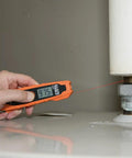 HVAC Pro Kit With Digital Clamp Meter Dual IR And Probe Thermometer And Dual Range Non Contact Voltage Tester With Flashlight measuring temperature