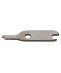 Replacement Blade For Sheet Metal Nibbler No 90 55 280, silver metal cutting blade for precise metalwork and heavy-duty tool part.