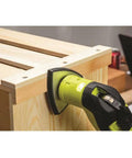 16 Piece Oscillating Tool Blade Accessory Set With Universal Fitment for Quick Cuts sanding a wooden surface